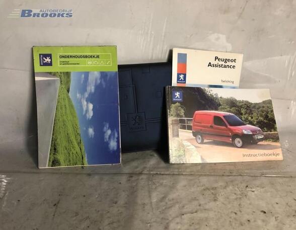 Operation manual PEUGEOT PARTNER Box Body/MPV (5_, G_)