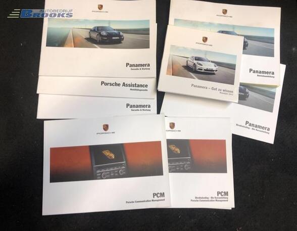 Operation manual PORSCHE PANAMERA (970)