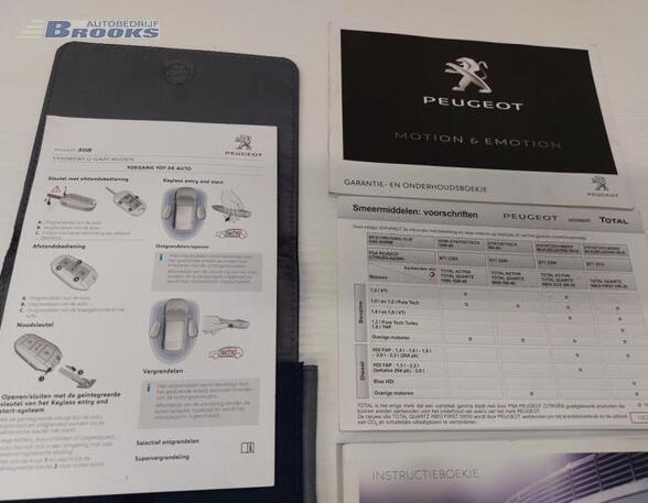 Operation manual PEUGEOT 308 SW II (LC_, LJ_, LR_, LX_, L4_)