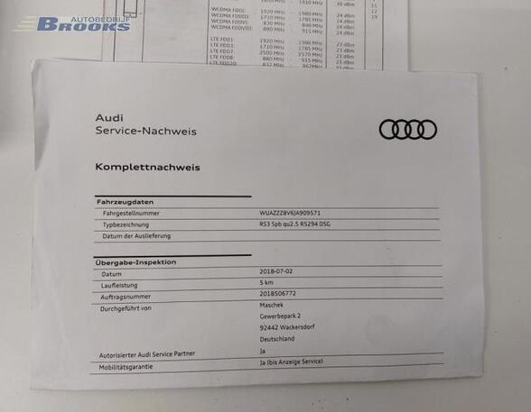 Handleiding AUDI A3 Sportback (8VA, 8VF)