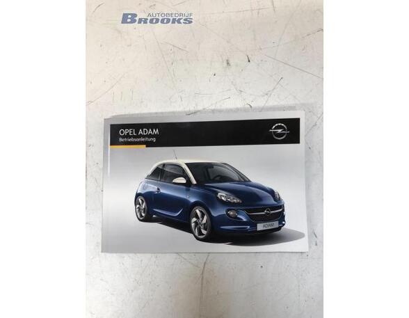 Operation manual OPEL ADAM (M13)