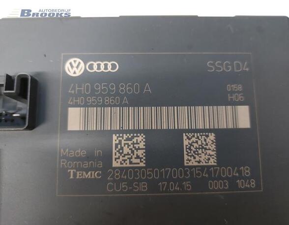 Control unit for seat AUDI A8 (4H2, 4H8, 4HC, 4HL)