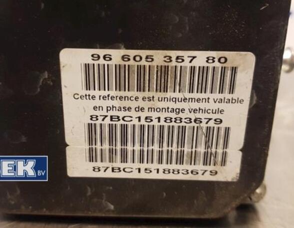 Abs Hydraulic Unit PEUGEOT 307 Break (3E), PEUGEOT 307 SW (3H)