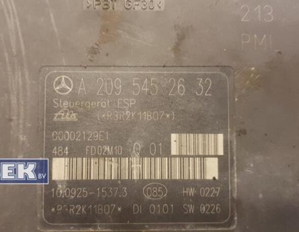 Abs Hydraulic Unit MERCEDES-BENZ CLK (C209)