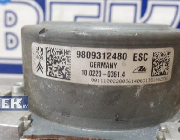 Abs Hydraulic Unit PEUGEOT 2008 I (CU_)