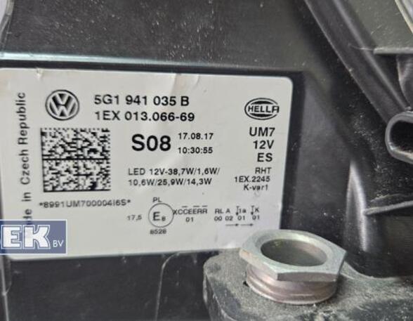 Koplamp VW Golf VII (5G1, BE1, BE2, BQ1)