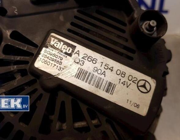 Alternator MERCEDES-BENZ A-Klasse (W169)