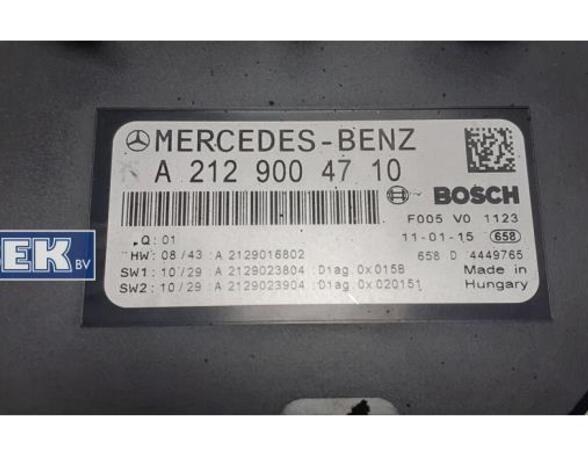 Zekeringkast MERCEDES-BENZ CLS (C218)