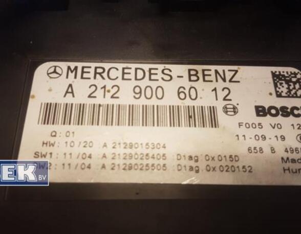 Zekeringkast MERCEDES-BENZ E-Klasse (W212)