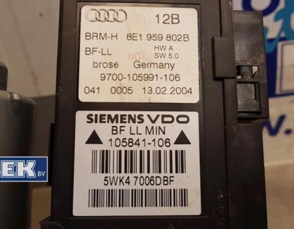 Elektrische motor raamopener AUDI A4 Avant (8E5, B6), AUDI A4 Avant (8ED, B7)