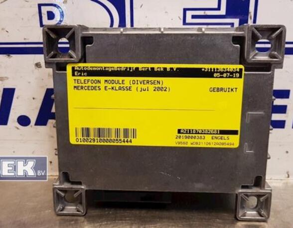 Control unit MERCEDES-BENZ E-Klasse (W211)