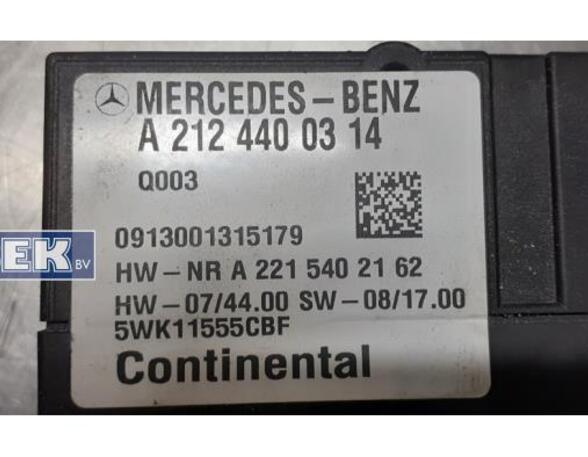 Control unit MERCEDES-BENZ E-CLASS (W211), MERCEDES-BENZ E-CLASS T-Model (S211)