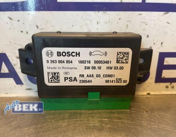 Control unit for parking support PEUGEOT 308 II (L3, LB, LH, LP, LW)