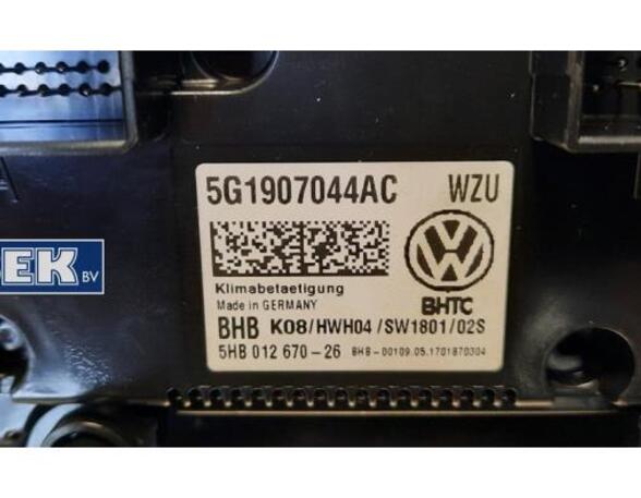 Heating & Ventilation Control Assembly VW Golf VII Variant (BA5, BV5)