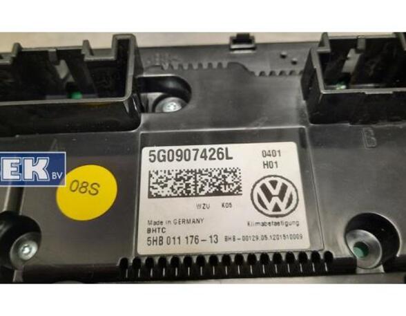 Heating & Ventilation Control Assembly VW Golf VII (5G1, BE1, BE2, BQ1)