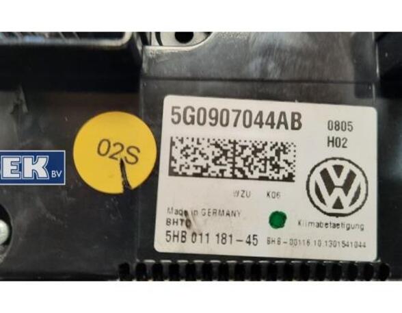 Heating & Ventilation Control Assembly VW Golf VII (5G1, BE1, BE2, BQ1)