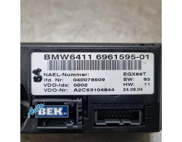 Heating & Ventilation Control Assembly BMW 1 (E87), BMW 1 (E81), BMW 1 Coupe (E82)