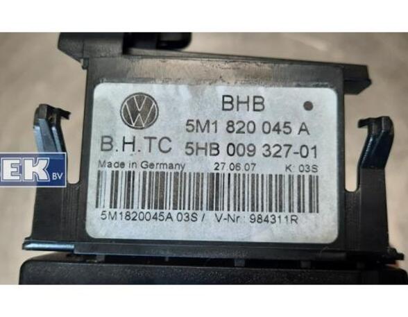 Heating & Ventilation Control Assembly VW GOLF PLUS (5M1, 521), VW GOLF PLUS Van (521)