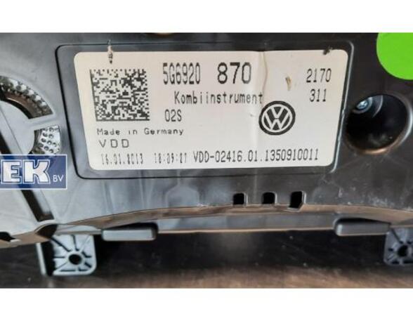 Toerenteller VW Golf VII (5G1, BE1, BE2, BQ1)