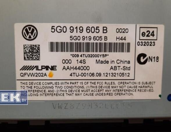 Aanwijsinstrument VW Golf VII (5G1, BE1, BE2, BQ1)