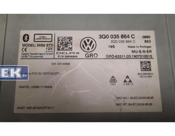 Autonavigatiesysteem VW Golf VII (5G1, BE1, BE2, BQ1)