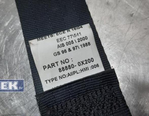 Safety Belts HYUNDAI i10 (PA)