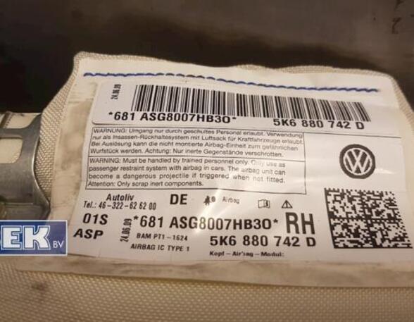 Dak Airbag VW Golf VI (5K1)