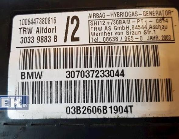 Airbag Seite BMW X5 E53 307037233044 P11785515