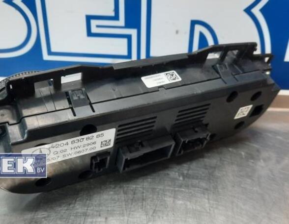 Air Conditioning Control Unit MERCEDES-BENZ C-CLASS (W204), MERCEDES-BENZ C-CLASS T-Model (S204)