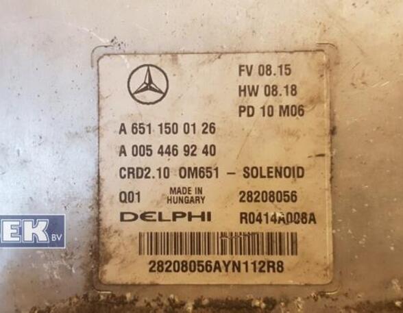 Regeleenheid motoregeling MERCEDES-BENZ E-Klasse (W212)