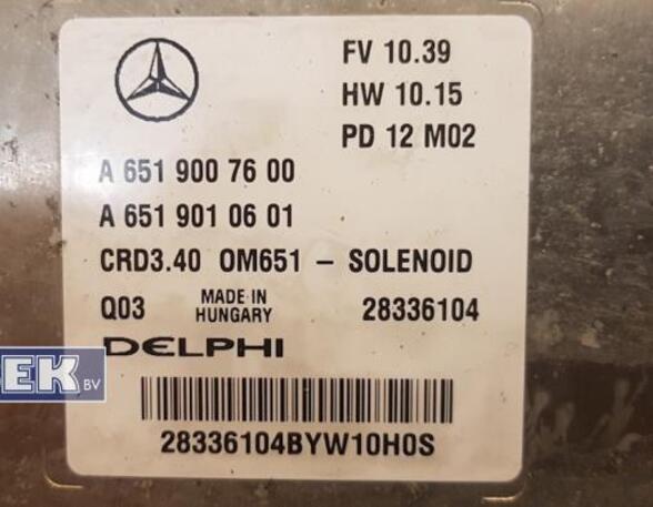 Control unit for engine MERCEDES-BENZ B-CLASS (W246, W242)