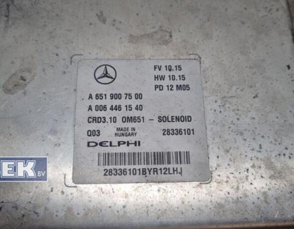 Control unit for engine MERCEDES-BENZ E-CLASS (W212)