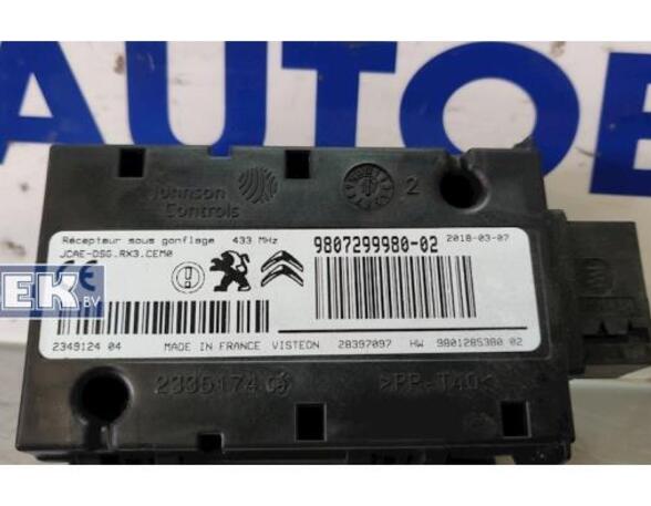 Control unit for tyre pressure control system PEUGEOT 508 SW I (8E_)