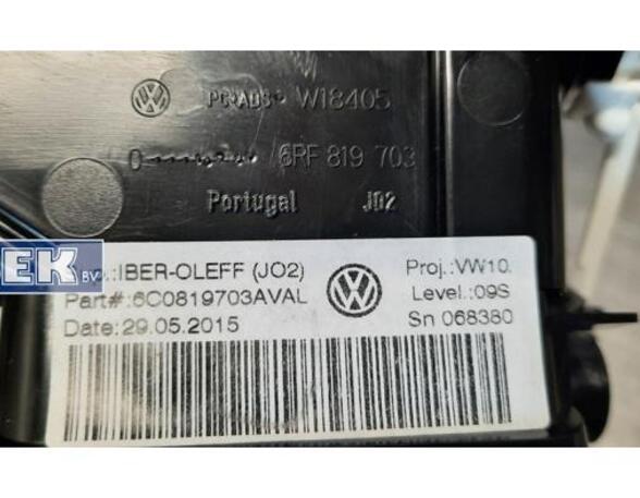 Lüftungsgitter Armaturenbrett VW Polo V 6R, 6C 6C0819703A P18320146