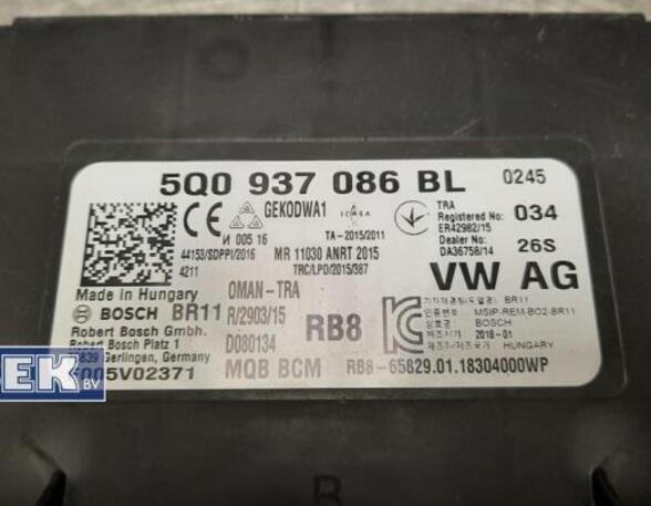 Control unit central electric (BCM) VW GOLF VII Variant (BA5, BV5)