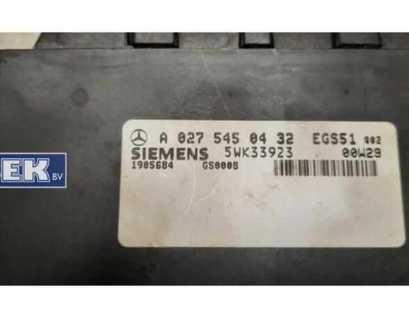 Control unit central electric (BCM) MERCEDES-BENZ S-CLASS (W220)