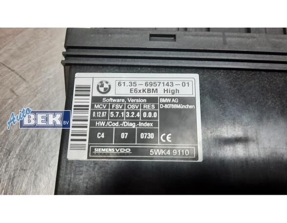 Control unit central electric (BCM) BMW 5 Touring (E61)