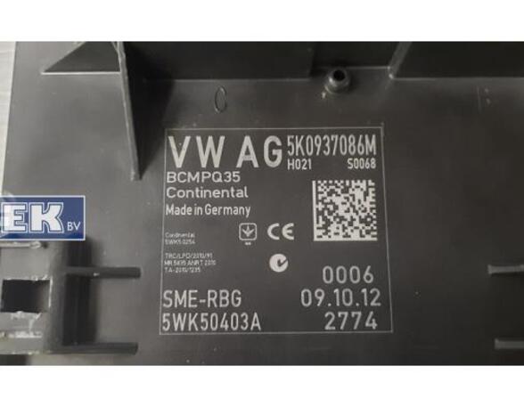 Control unit central electric (BCM) VW GOLF V Variant (1K5), VW GOLF VI Variant (AJ5)