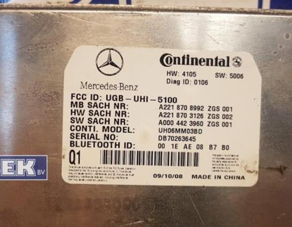 Control unit Bluetotoh MERCEDES-BENZ S-CLASS (W221)