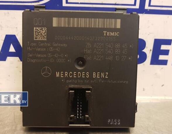 Control unit gateway MERCEDES-BENZ S-CLASS (W221)