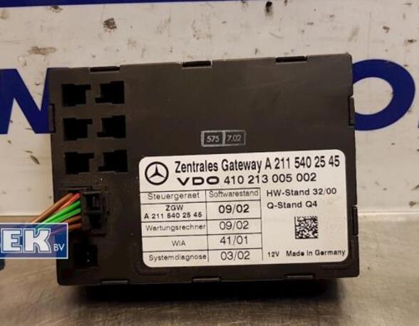 Control unit gateway MERCEDES-BENZ E-CLASS (W211)