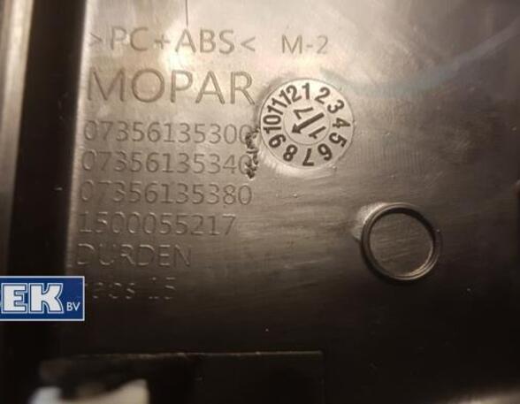 Closing plate FIAT 500X (334_)