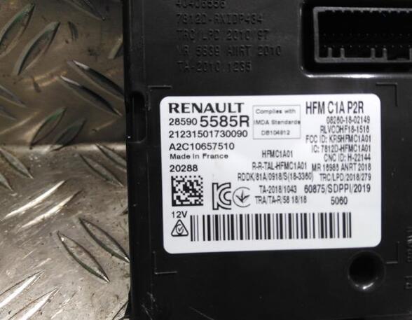 Control unit RENAULT ZOE Hatchback Van (BFM_), RENAULT ZOE (BFM_)