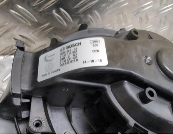 Elektrische motor interieurventilatie VW UP! (121, 122, BL1, BL2, BL3, 123), VW LOAD UP (121, 122, BL1, BL2)