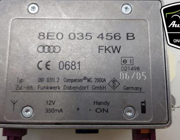 Antenne AUDI A6 Avant (4F5, C6), AUDI A3 (8P1), AUDI A3 Sportback (8PA), AUDI A4 Avant (8ED, B7)