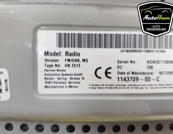 
Audio-Verstärker Tesla Model S 5YJS 114370900C P21174958
