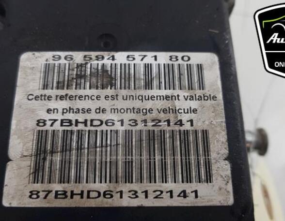 Abs Hydraulic Unit CITROËN C4 Coupe (LA_), PEUGEOT 307 Break (3E), PEUGEOT 307 SW (3H), PEUGEOT 307 (3A/C)