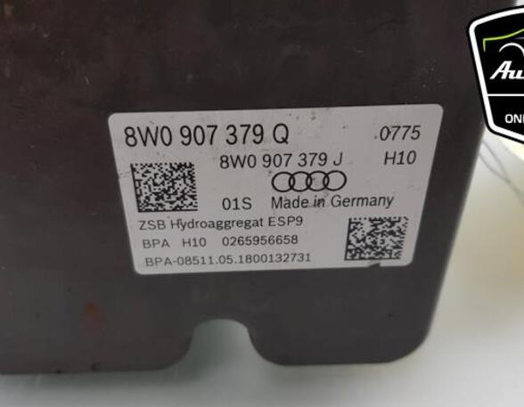 Abs Hydraulic Unit AUDI A4 Avant (8W5, 8WD, B9), AUDI A5 Sportback (F5A, F5F)