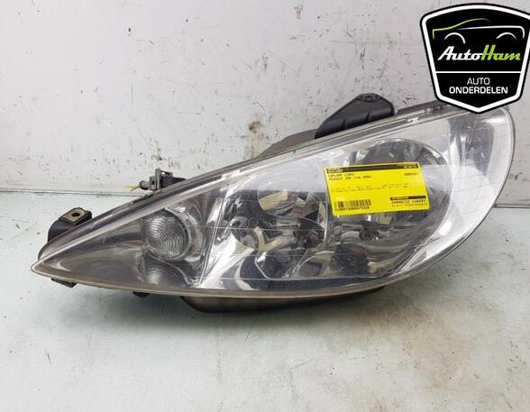 Headlight PEUGEOT 206 CC (2D), PEUGEOT 206 SW (2E/K), PEUGEOT 206 Hatchback (2A/C), PEUGEOT 206 Saloon