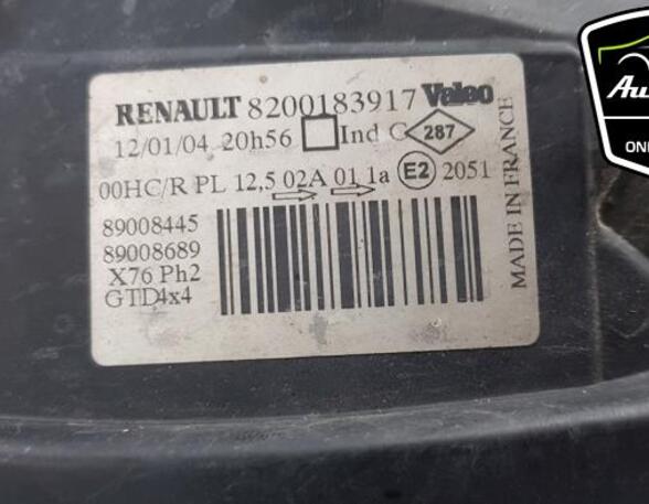 Hauptscheinwerfer links Renault Kangoo I KC 260602509R P11034623